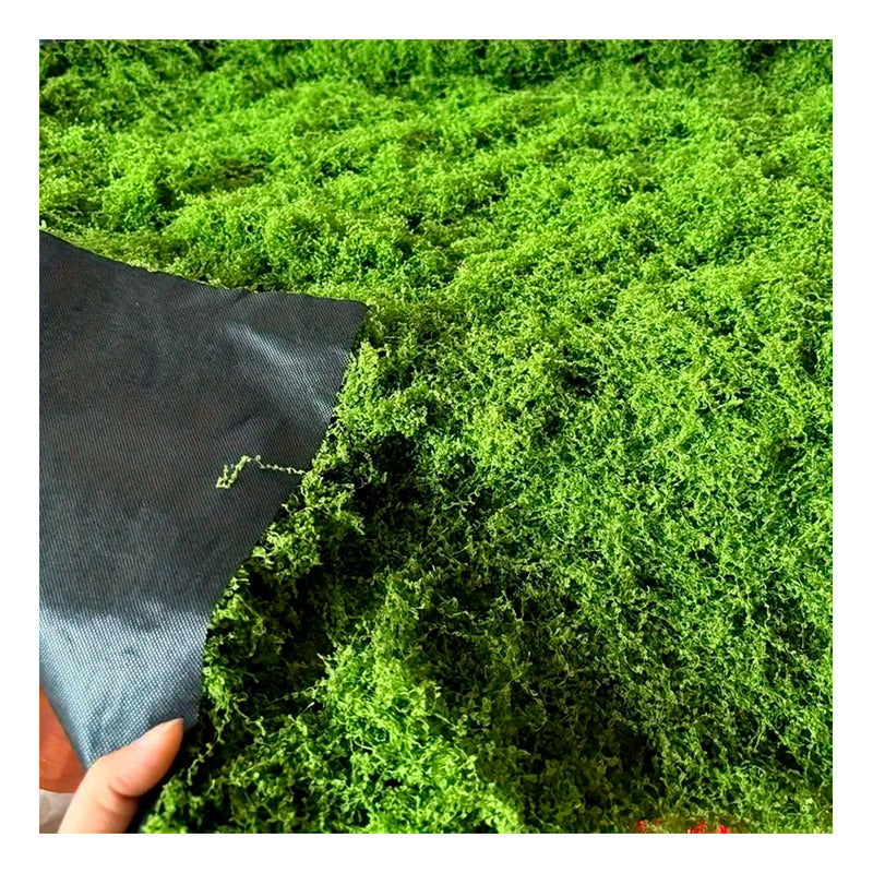 Musgo Artificial De Plantas Verde Musgo Sintético 1mt X 1mt