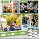 X3 Recipientes Herméticos Acero Inoxidable 1.9l Cocina Plateado