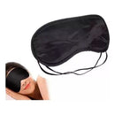 Antifaz Protección De Ojos Mascara Para Dormir Color Negro Negro