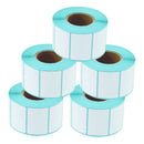 10 Rollo 1000 Etiquetas Adhesivas Imprimibles Termicas 40x30 Blanco