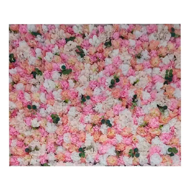 Flores Artificiales Oweru Pared,guirnalda Panel Polvo Fruta