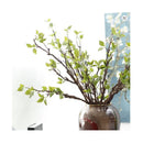 Rama De Árbol Doblada Artificial Tacto Real, Hojas Follajes Verde