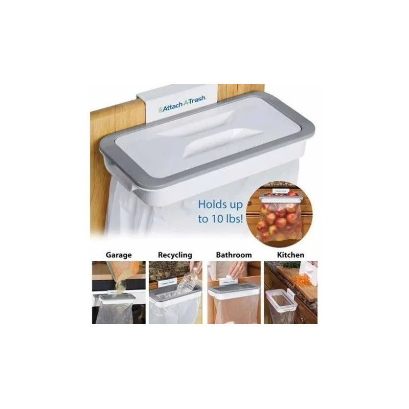Soporte Basurero Porta Bolsa Puerta Cocina Mueble Basura