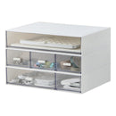 Caja Organizadora De Escritorio Con Cajones Para Papelería