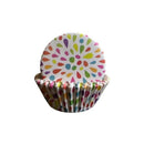 Pack 100 Capsulas Para Hornear Cupcakes 10cm Multicolor (azul, Morado, Rosa, Verde)