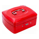 Caja Fuerte Metálica Acero Inoxidable Negro Con Llave Para Dinero Negro-269003