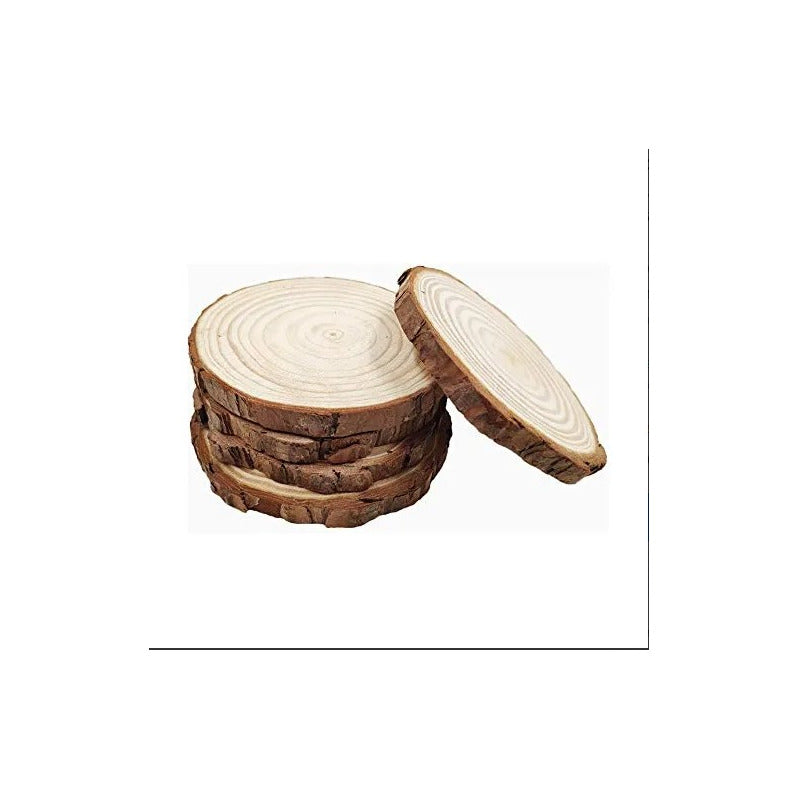 Rodajas D Madera Apariencia Natural Manualidades Navidad Etc