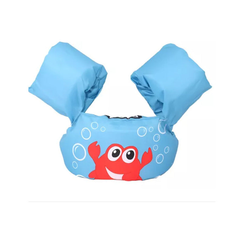 Chalecos Salvavidas Para Niños Brazo Pecho Flotador Natacion