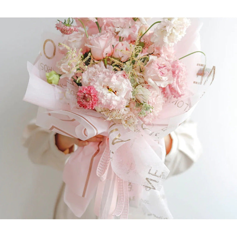 20 Pcs Papel Coreano Para Arreglos De Flores, Pieglos Papel