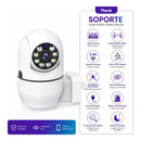 Cámara Wifi Interior Ptz 1080p Audio Visión Nocturna Hd Jt81 Blanco