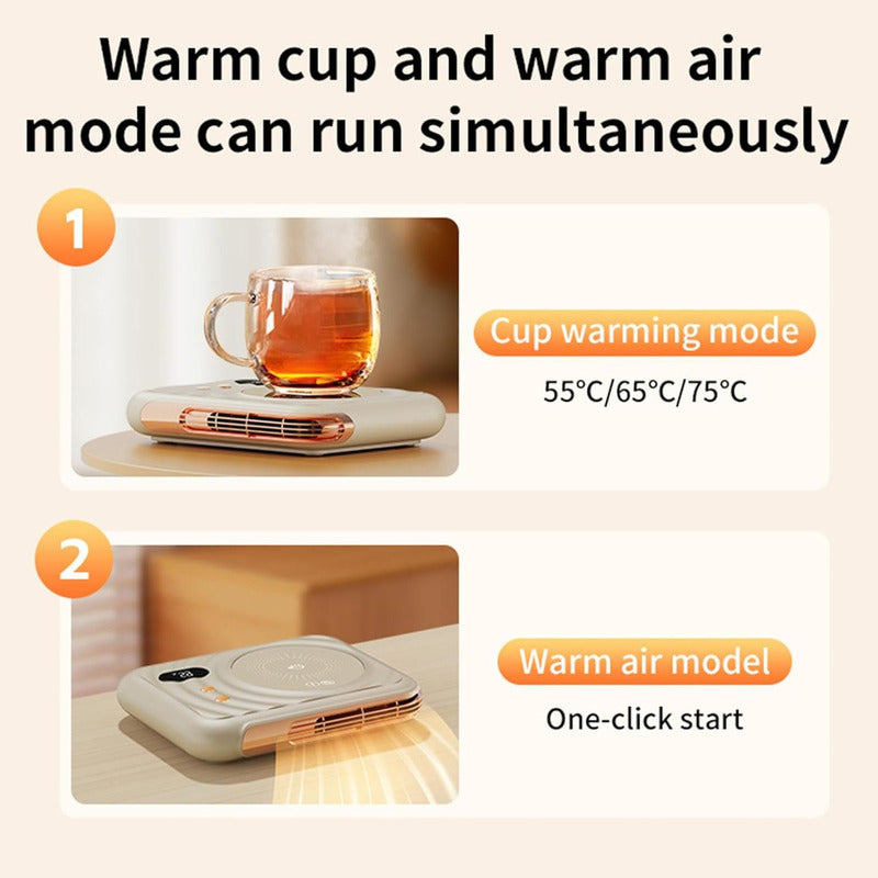 Calentador De Café De Escritorio Eléctrico Para Té Y Tazas