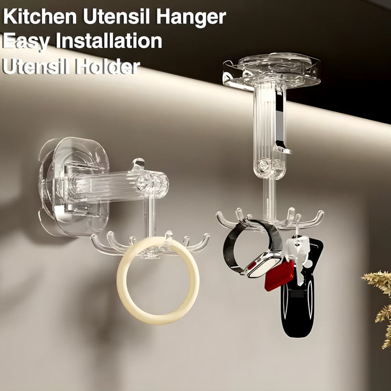 3 Gancho De Cocina Flexible Adhesivo Pared 6gancho De Cocina