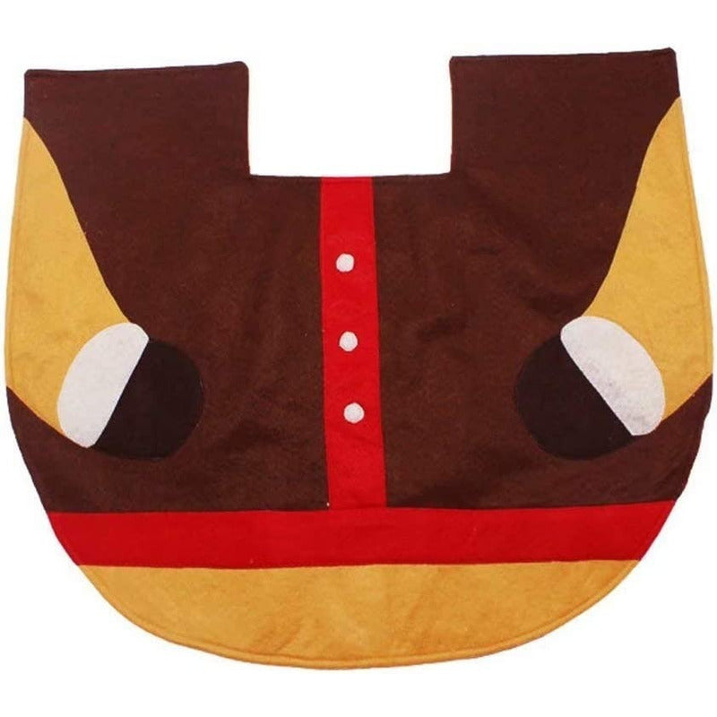 Funda Asiento De Inodoro Navideño Pascua Adorno Wc Baño