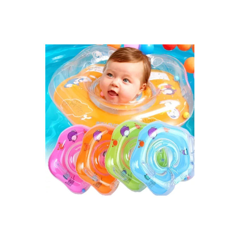Flotador Salvavidas Cuello Inflable Para Bebés 6-24 Meses