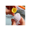 Mini Botellas Salsas Exprimibles Portátil Lonchera Pack 3 Transparente