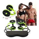 Rueda Abdominal Revoflex Para Ejercicios Con Ruedas Deslizan
