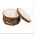 Rodajas De Madera Apariencia Natural Manualidades Navidad Et