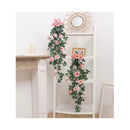 Pack 2 Barras Colgantes Rosa Artificial Enredadera Eco & Deco 80cm