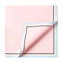 Papel Coreano Arreglos Florales Beige Seda 20 Pcs Contorno Negro