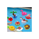 Pack 6 Mini Flotadores Porta Vasos Botellas Piscina Playa Surtidos