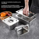 X3 Contenedor Cambro Deposito Gastronómico 18x11x14 1/9*15cm