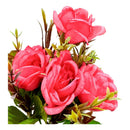 Flores Ramo De Rosas Artificiales Decoración Hogar