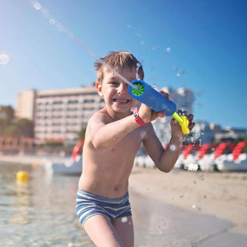 Pistola Juguete Lanza Agua Espuma Verano Piscina 30 Cm