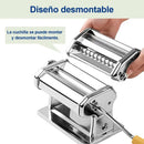 Maquina Para Hacer Pastas Caseras Fideos Acero Color Gris Gris