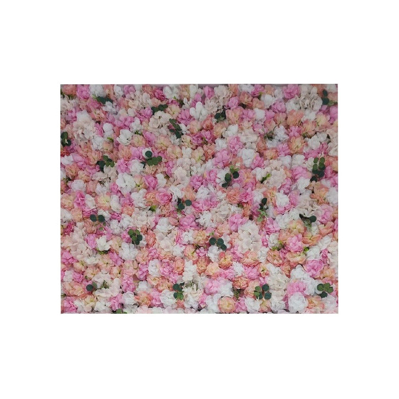 Flores Artificiales Oweru Pared,guirnalda Panel Polvo Fruta