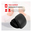 Monitor De Presión Arterial De Muñeca Con Voz Usb Recargable Negro