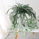 Cinta Colgante Flor Artificial Eco & Deco Verde 65cm Decoración