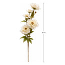 Vara De Peonia Grande Amapola Artificial Ecodeco Decoracion Beige