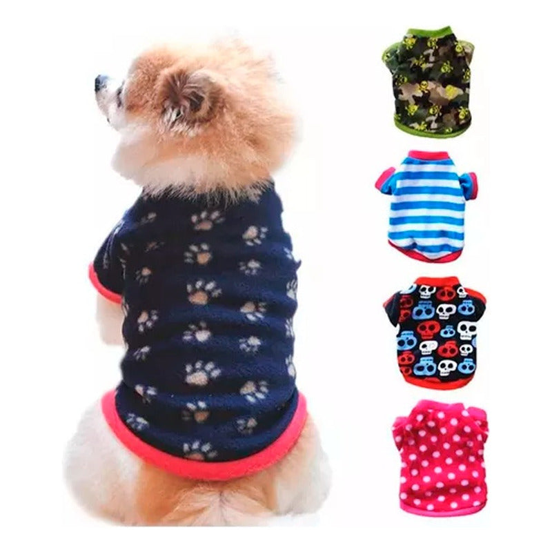 Capas De Polar Pack De 3 Para Mascotas Perros /talla 2