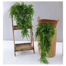 Pack 2 Helechos Fino Colgant Artificial Vara Frondosa Boston Color Verde