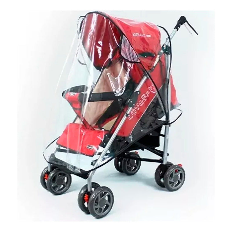 Cobertor Cubrecoche Bebe Transparente Impermeable Lluvia