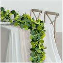 Guirnalda De Eucalipto Hojas Eucalipto Decoración Enredadera Verde