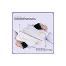 Almohada Viscoelástica Ergonómica Ortopédica Dolor De Cuello Blanco