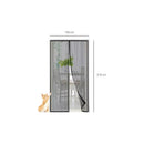 Malla Anti Mosquitos Mosquitera Puerta Ventanal 100x210 Negro