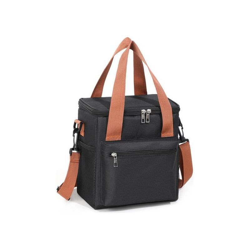 Bolso Lonchera Térmica Tela Oxford Multicolores Portátil