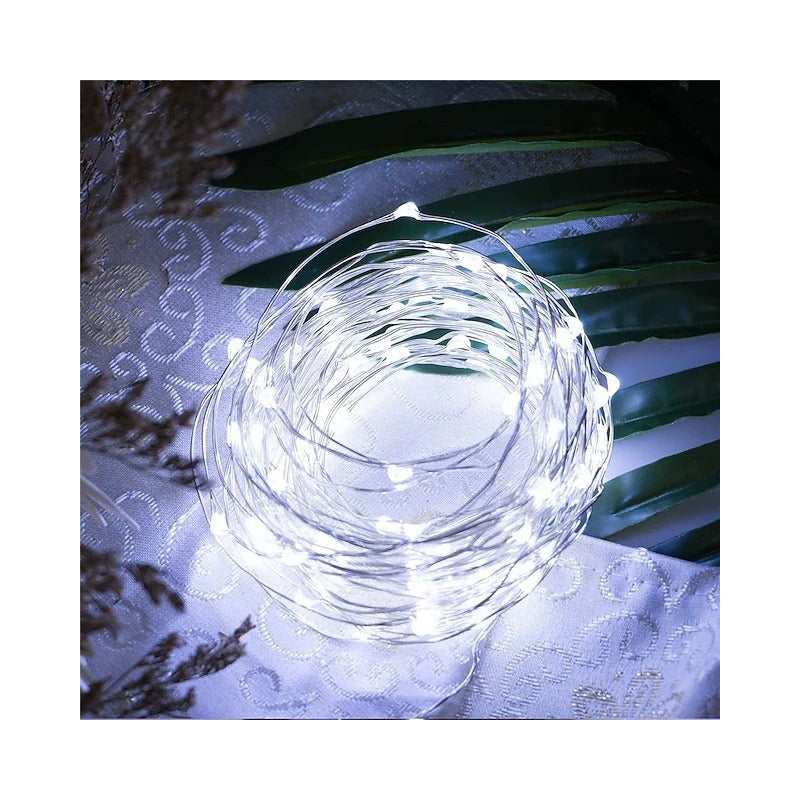 Luces Hada Corcho Alambre Micro Led Boda Decoración
