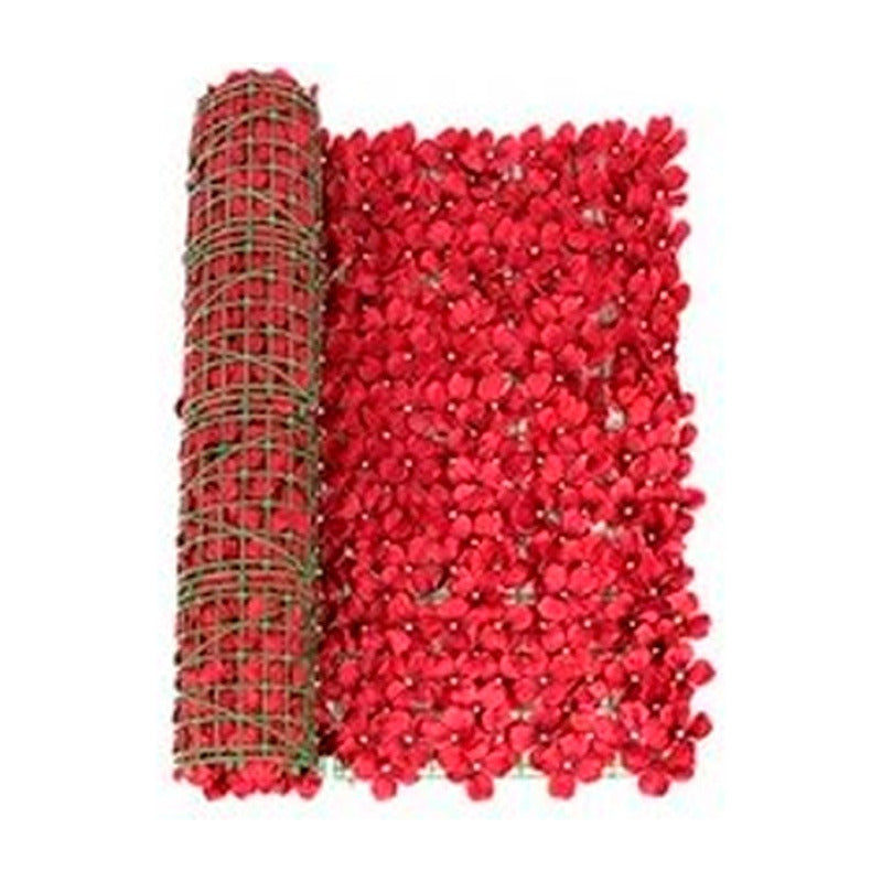 Flor Artificial Para Decoración Panel Pared Muro 3mt