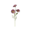 Flor Crisantemo Margarita Manzanilla Artificial Vara Tallo