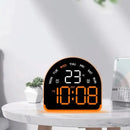 Reloj Led Con Fecha Temperatura Y Ajuste Automático Negro