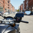 Soporte Celular Moto Bicicleta Ajustable Theck Negro