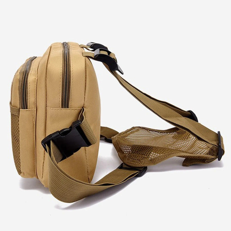 Bolsa Táctica De Pecho Chaleco Ajustable Funcional