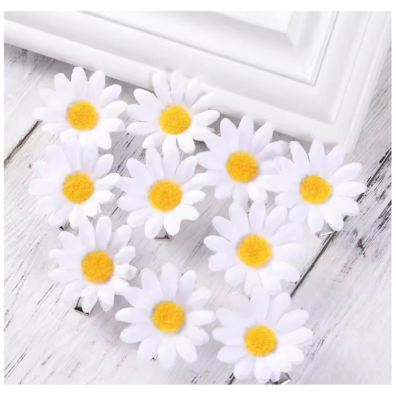 100 Piezas Cabezas De Flores Artificiales Para Manualidades