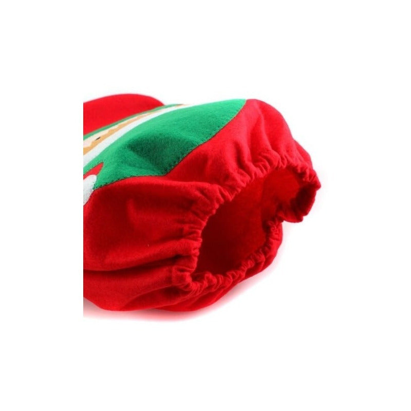 Funda Asiento De Inodoro Navideño Pascua Adorno Wc Baño