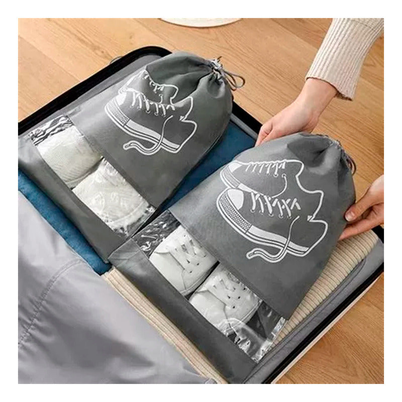 Bolsas De Almacenamiento Para Zapatos Viaje Tela