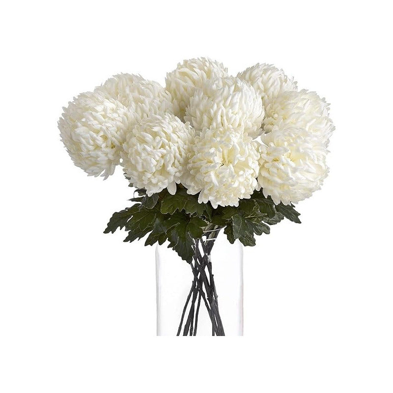 Crisantemo Vara Flor Artificial Crisantemo Rico