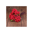Bayas Ramas Flores Artificiales  Berry Tallos Frondoso